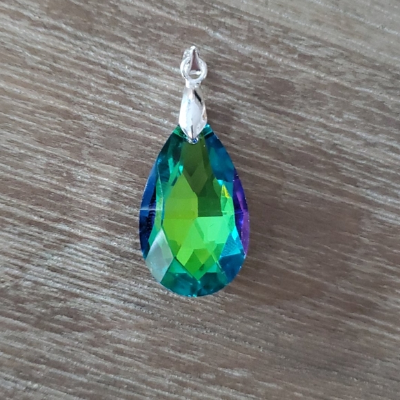 Handmade Crystal Earrings 925 Hooks- Choose Color - Picture 8 of 10